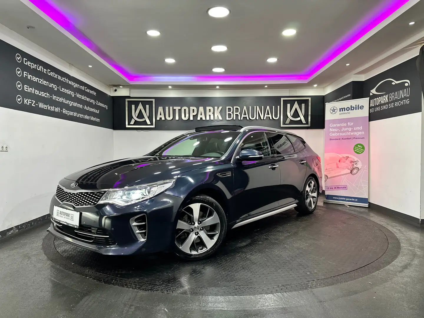 Kia Optima 1.7 GT-LINE Edition 7 *SZK*PANO*H&K*360* Blau - 1
