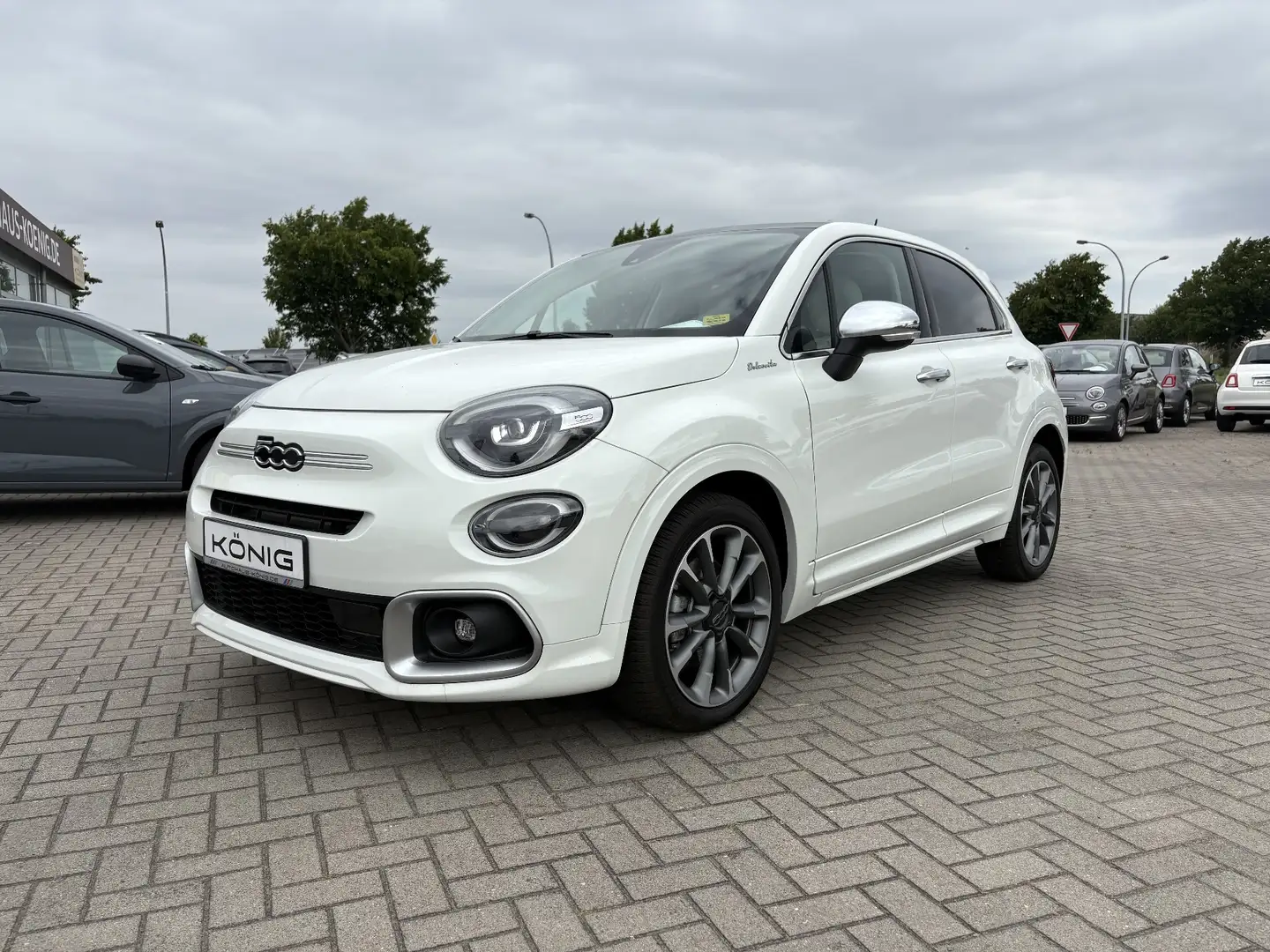 Fiat 500X Rückfahrk.* PDC Hinten* Isofix Dolcevita Weiß - 1