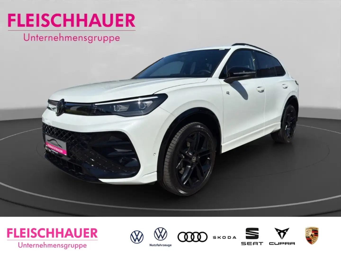 Volkswagen Tiguan R-LINE BLACK STYLE 2.0 TDI 4MOTION PANO AHK KAMERA Blanc - 1