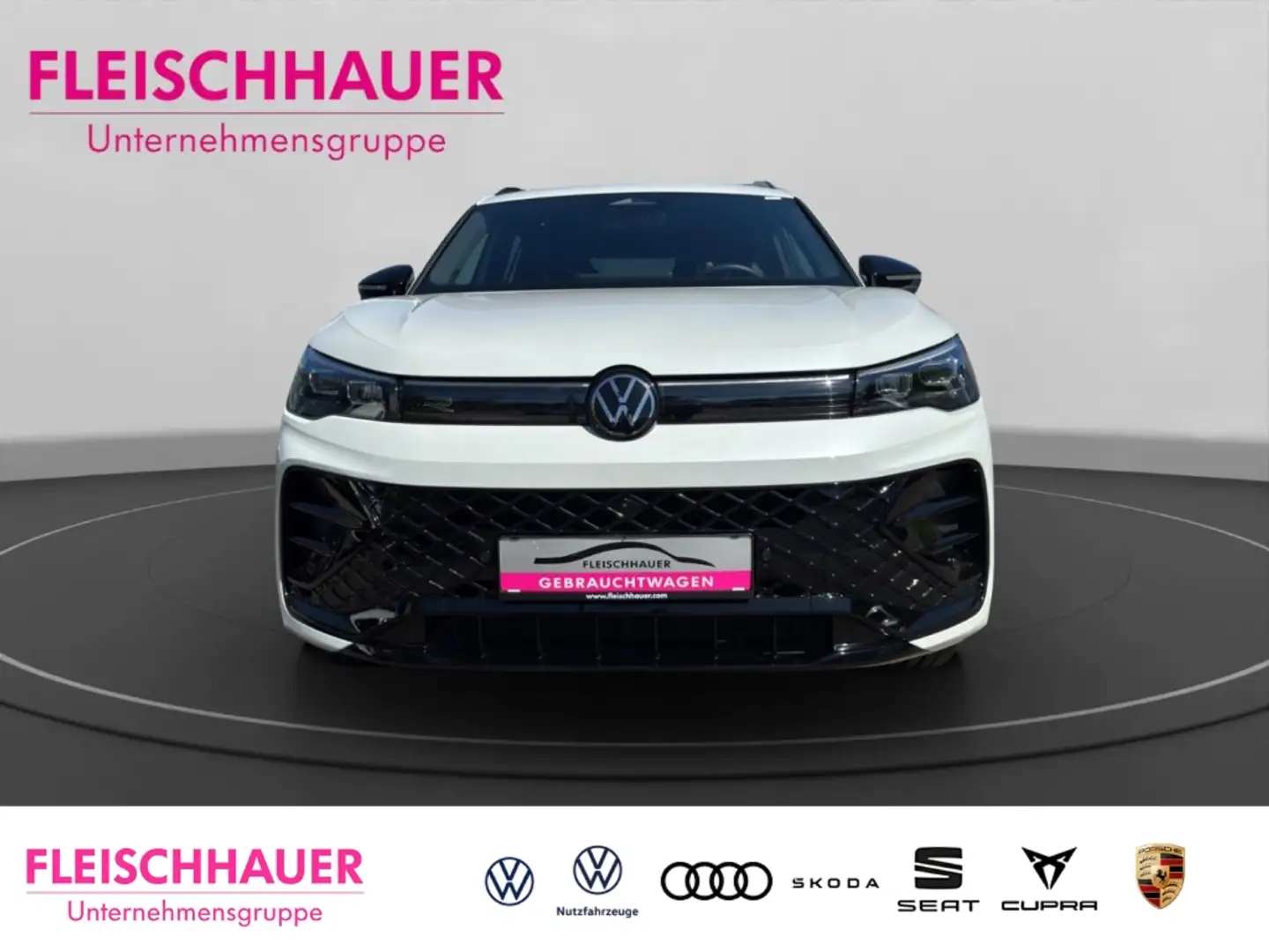 Volkswagen Tiguan R-LINE BLACK STYLE 2.0 TDI 4MOTION PANO AHK KAMERA Blanc - 2