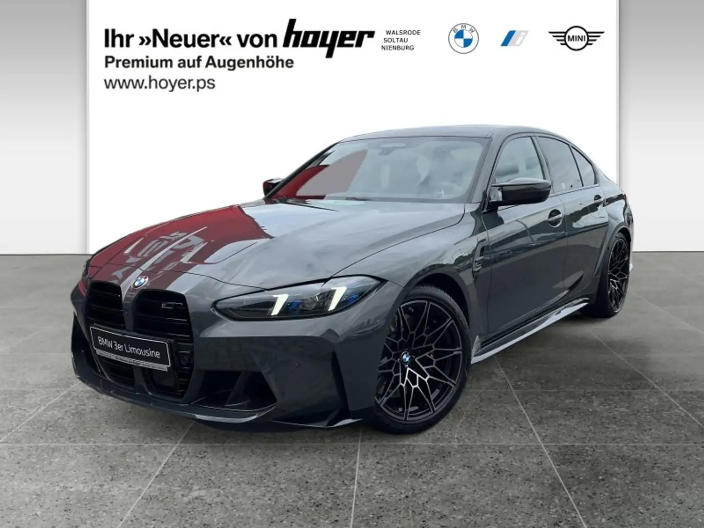BMW M3 Competition Ultimate & M Drivers Package uvm. Grau - 1