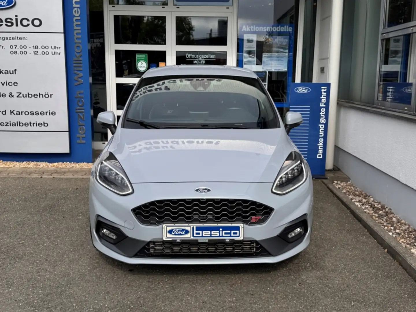 Ford Fiesta ST Leder-Exklusiv+LED+B&O+WinterPaket+NAV Gris - 2