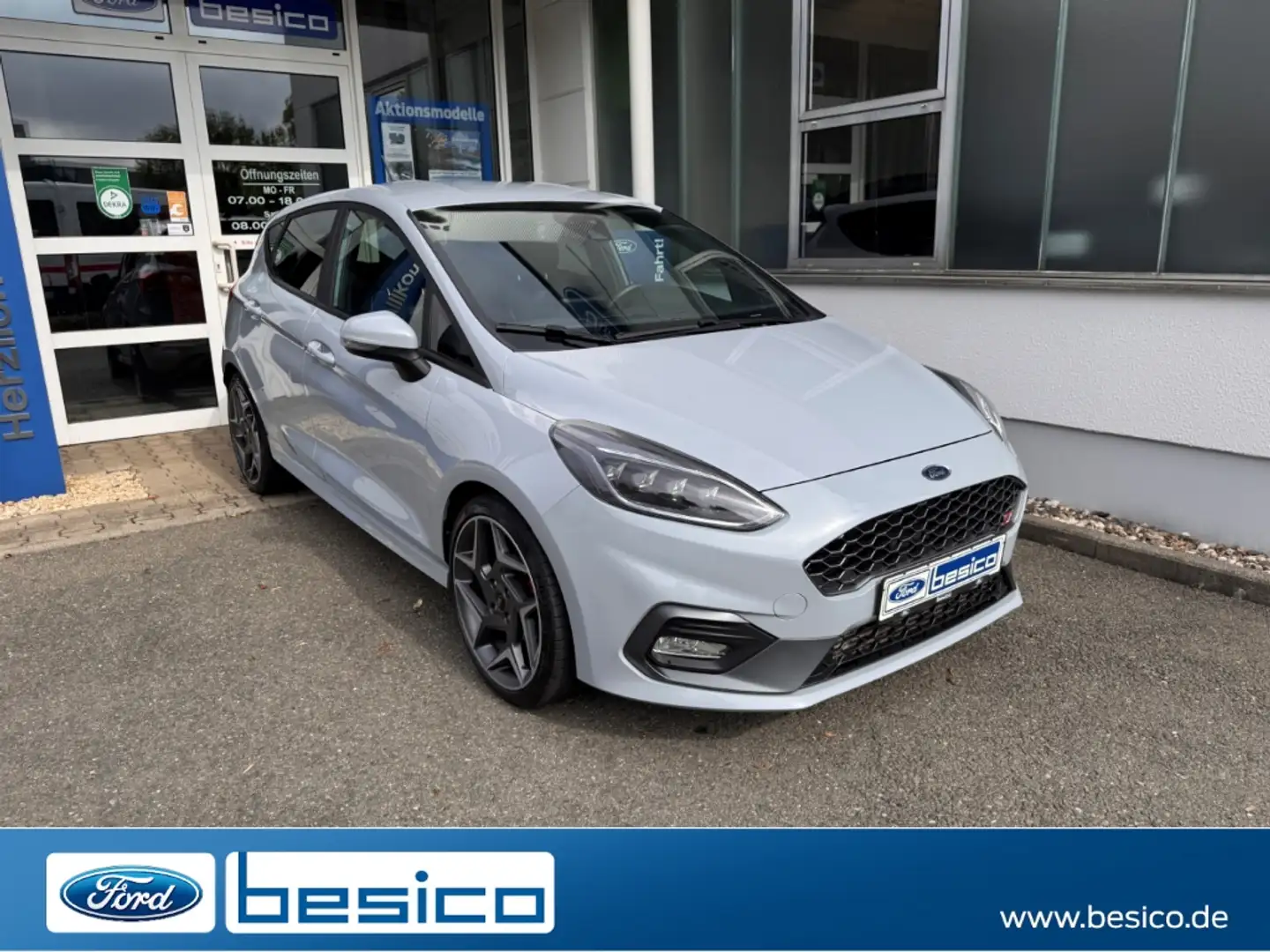 Ford Fiesta ST Leder-Exklusiv+LED+B&O+WinterPaket+NAV Gris - 1