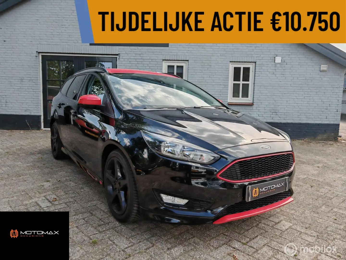 Ford Focus Wagon 1.5 Black Edition ST-Line|NAP|150pk|2de eig Noir - 1