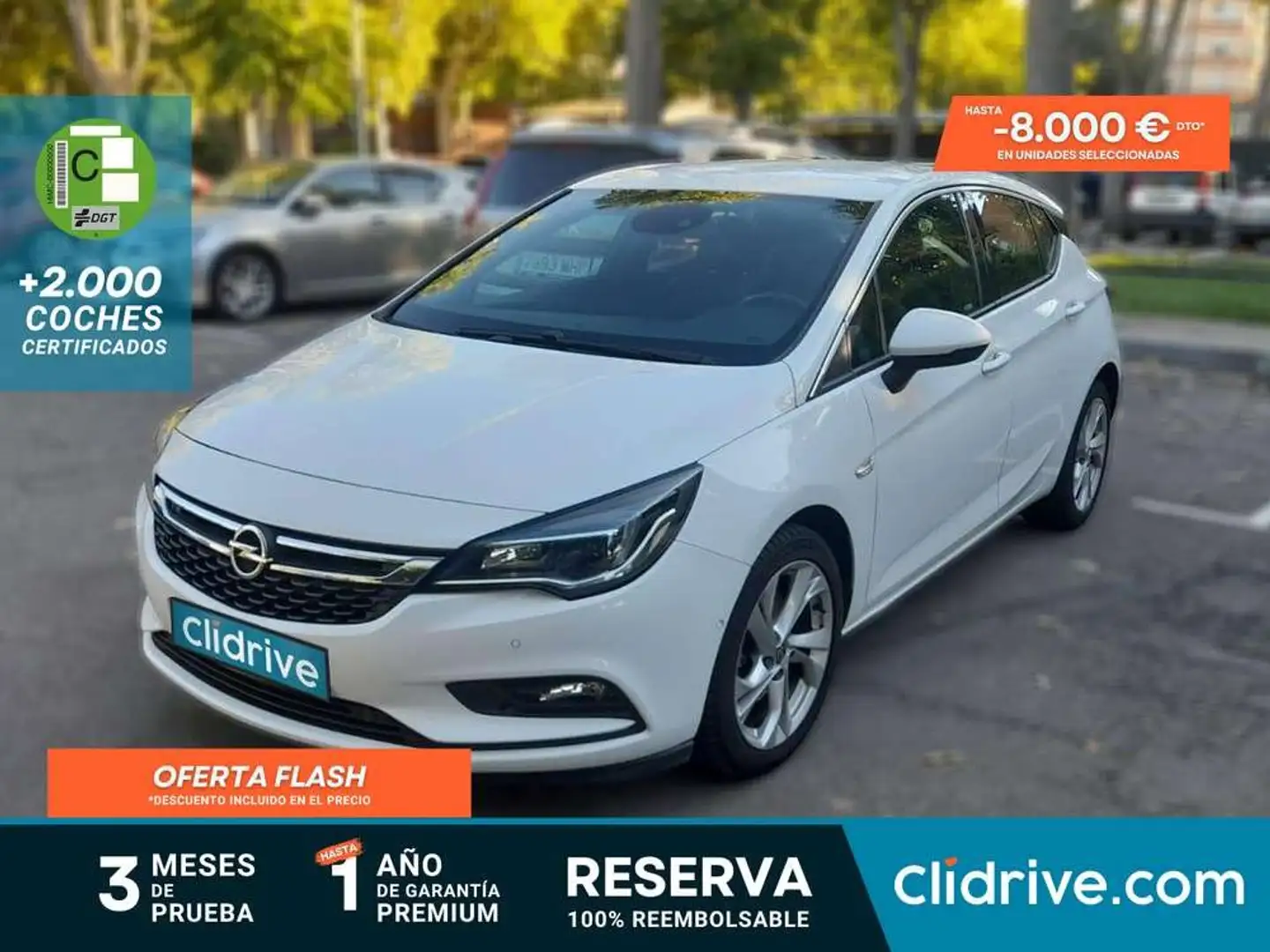 Opel Astra 1.6CDTi S/S Dynamic 136 Blanc - 1