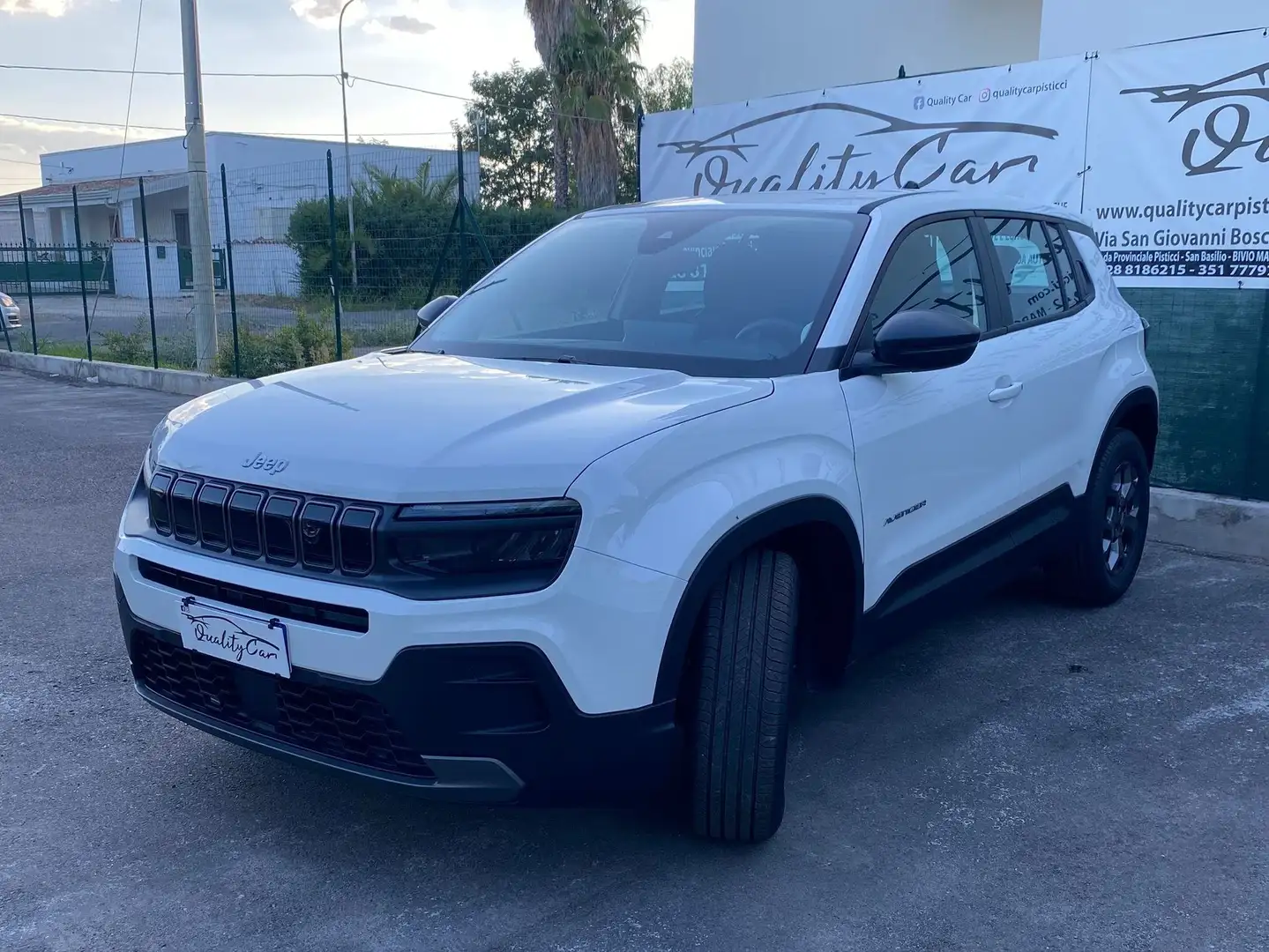 Jeep Avenger Avenger 1.2 turbo Longitude fwd 100cv Bianco - 2