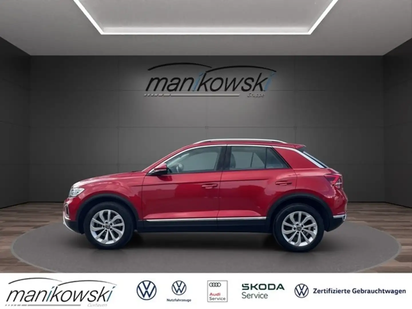 Volkswagen T-Roc 2.0TDI DSG 4Motion *Style*DigitalC+AHK+CarPlay+PDC Rot - 2