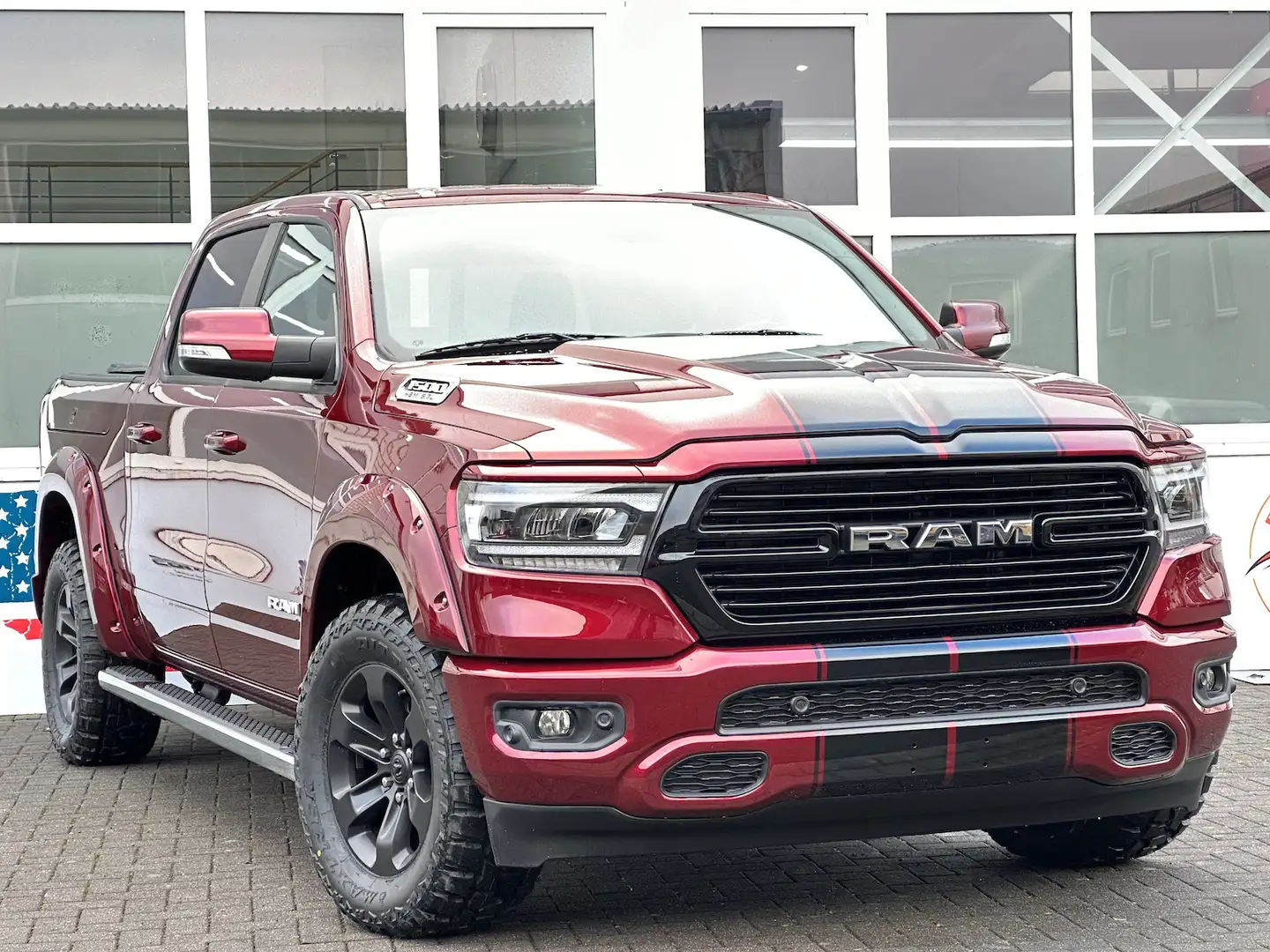 Dodge RAM 1500 5,7L 4x4 Prins Mwst. RAMbox LED PDC Rot - 1