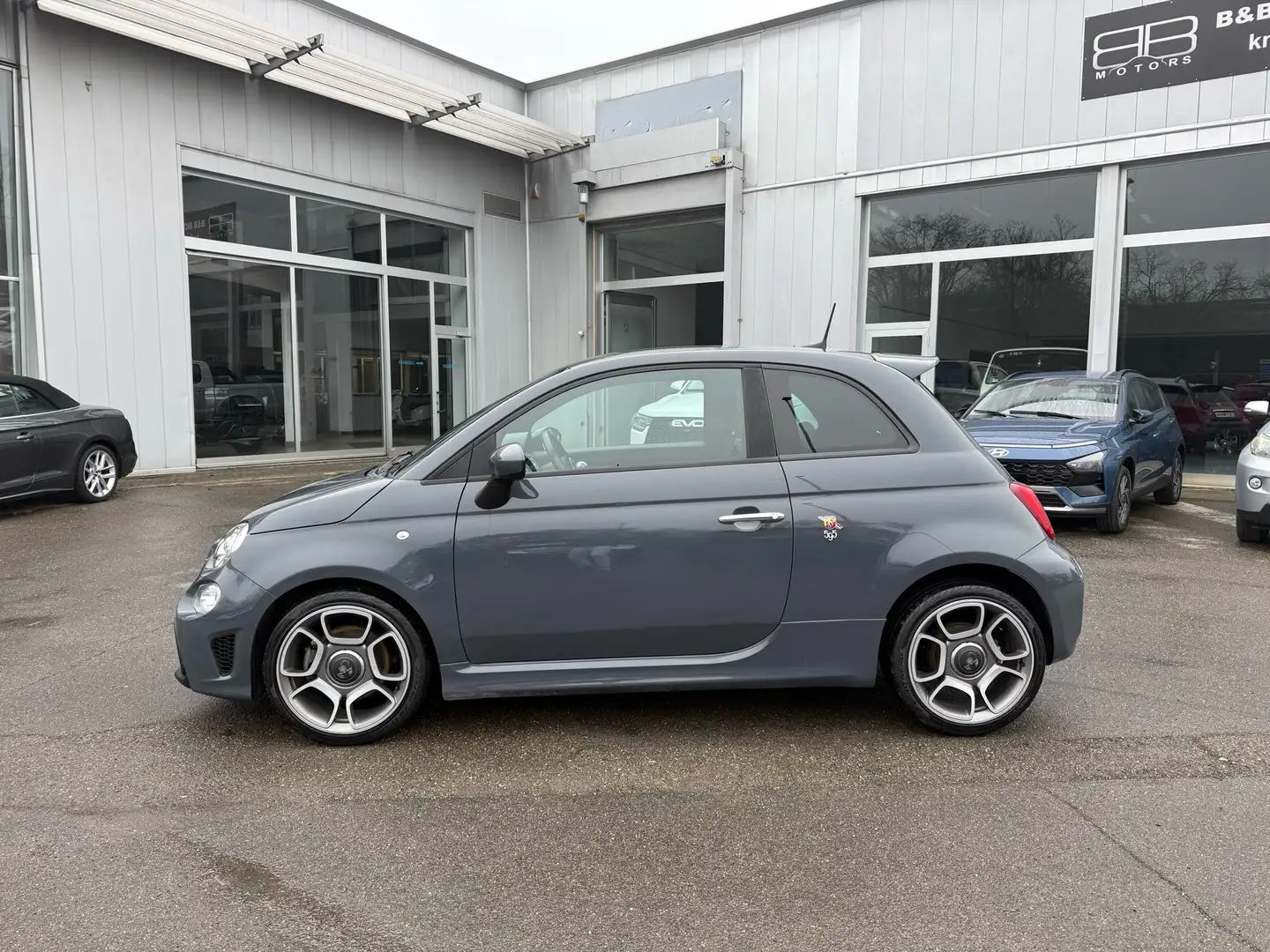 Abarth 595 595 1.4 t-jet 145cv my18 Šedá - 2