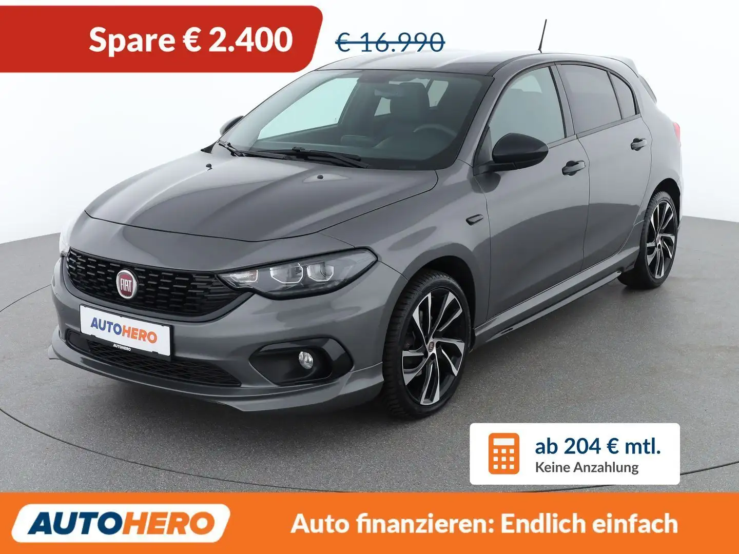 Fiat Tipo 1.6 JTDM S-Design Grau - 1