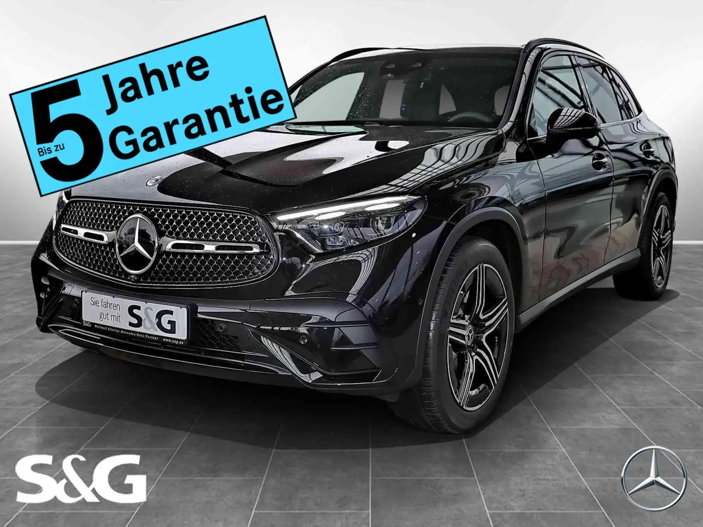 Mercedes-Benz GLC 220 d 4M AMG MBUX+360°+Standheiz.+Pano+AHK Negru - 1
