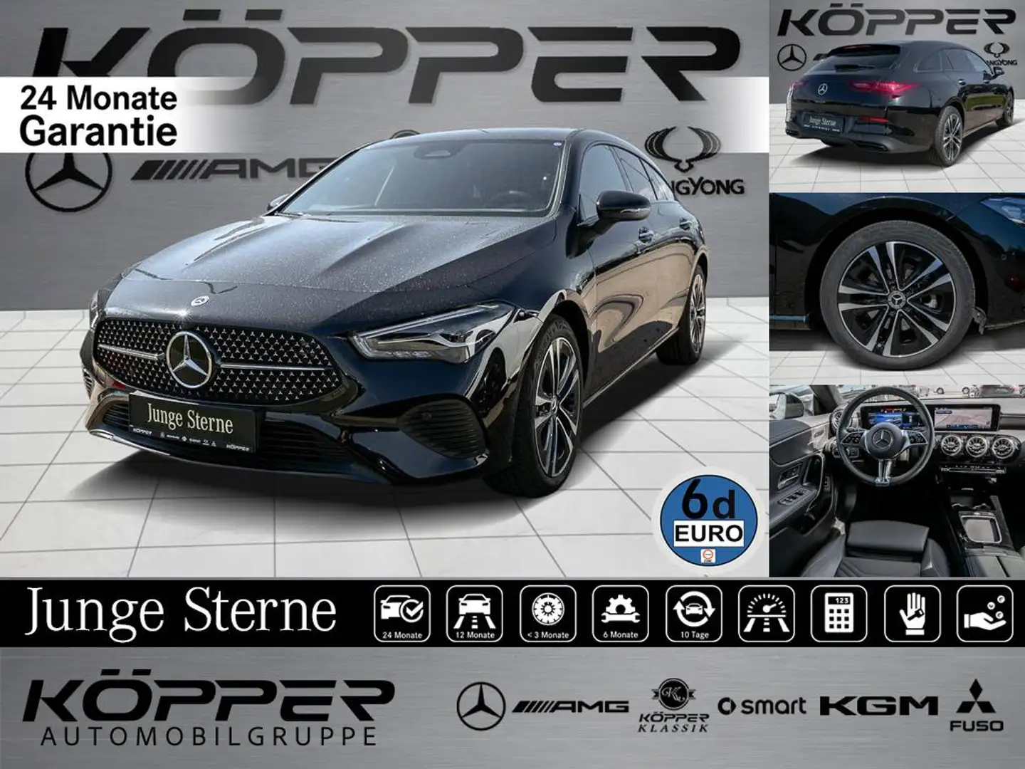 Mercedes-Benz CLA 180 Progressive Advanced Plus Schwarz - 1