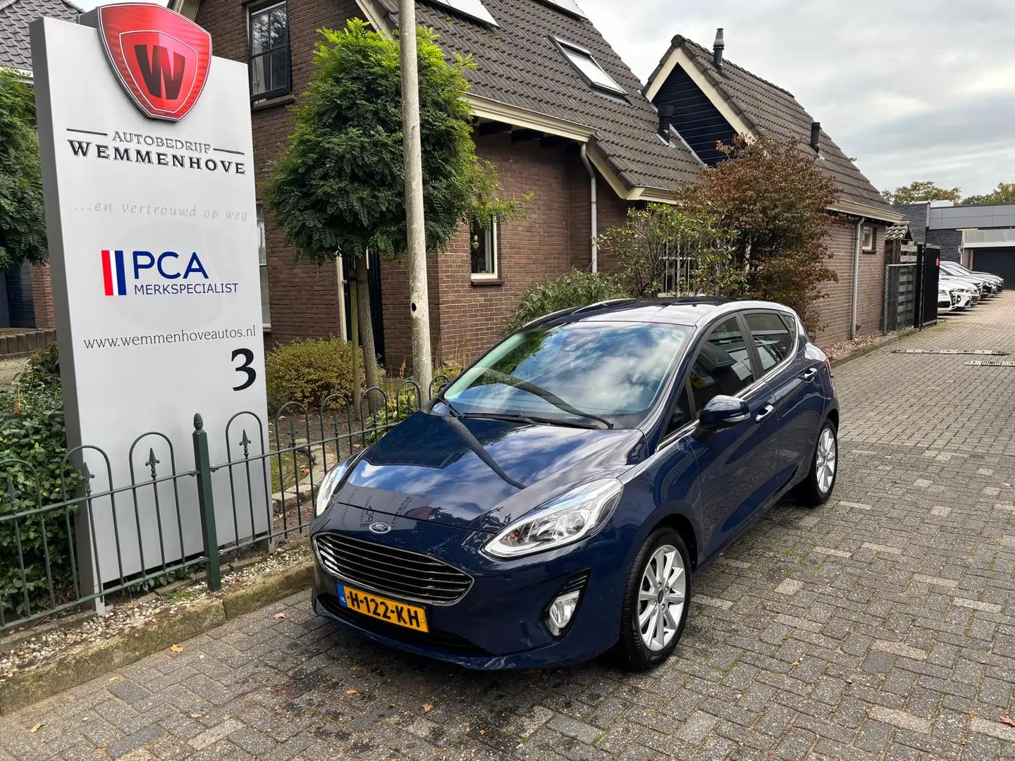 Ford Fiesta 1.0 EcoBoost Titanium Bleu - 2
