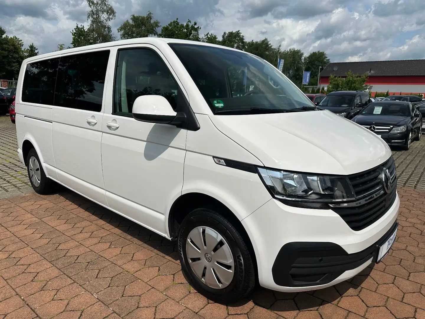 Volkswagen T6 Kombi T6.1 Kombi 2.0 TDI DSG  lang / KLIMA / AHK Blanc - 2