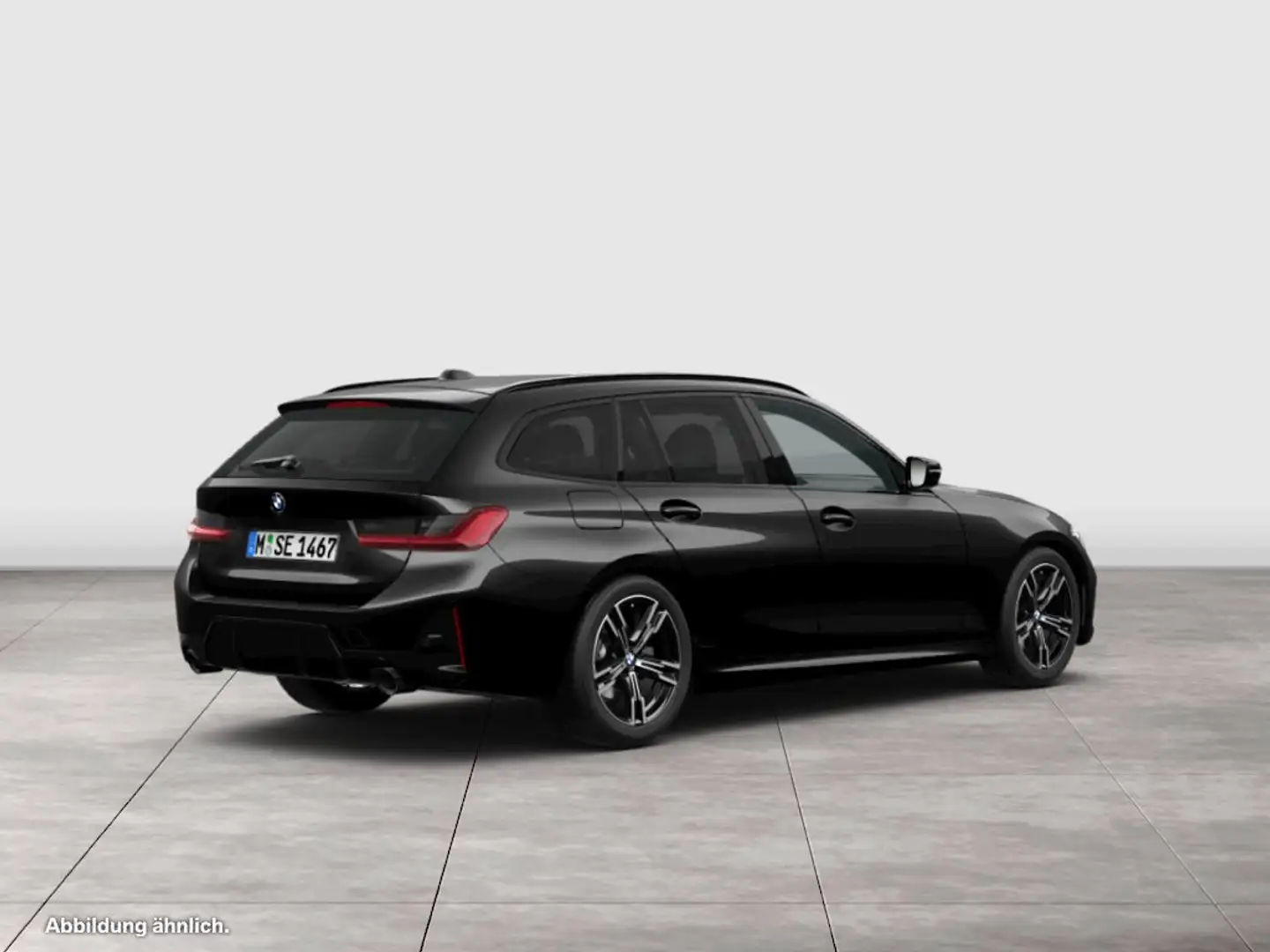 BMW 320 d Touring M Sport Widescreen Display LC+ DAB Schwarz - 2