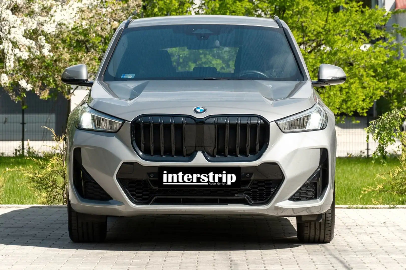 BMW X1 xDrive20d M SPORT.DR.ASS.PR.ASS.SHZ. Argent - 2