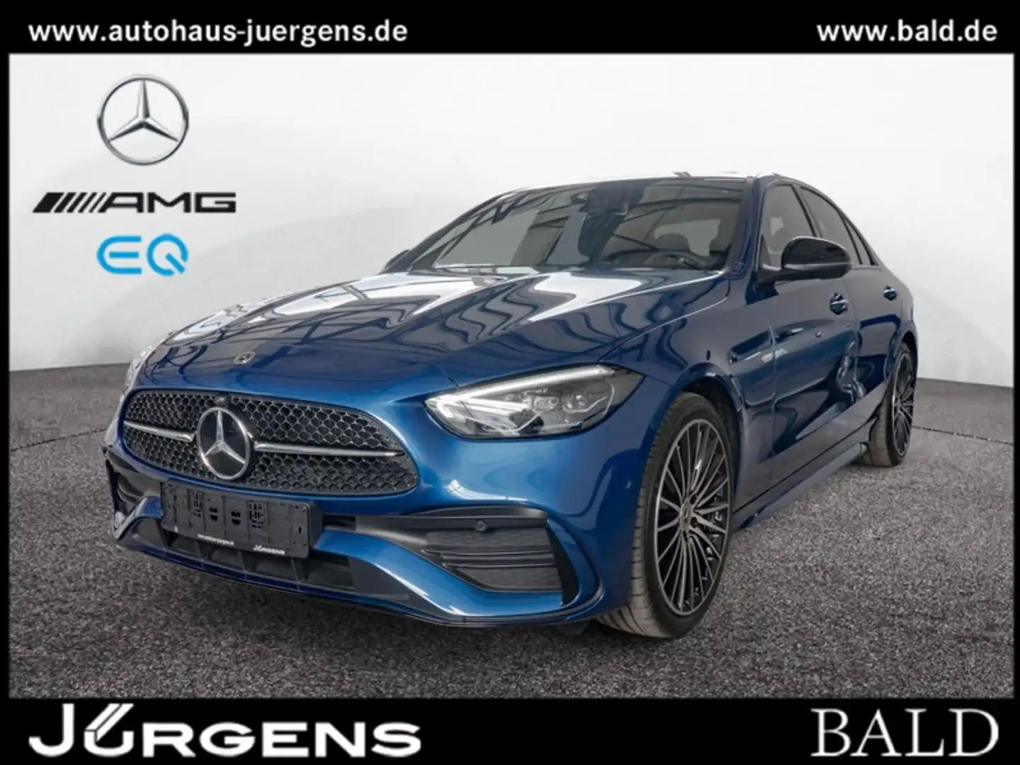 Mercedes-Benz C 220 d AMG-Sport/360/Pano/AHK/Distr/Memo/19' Gri - 1