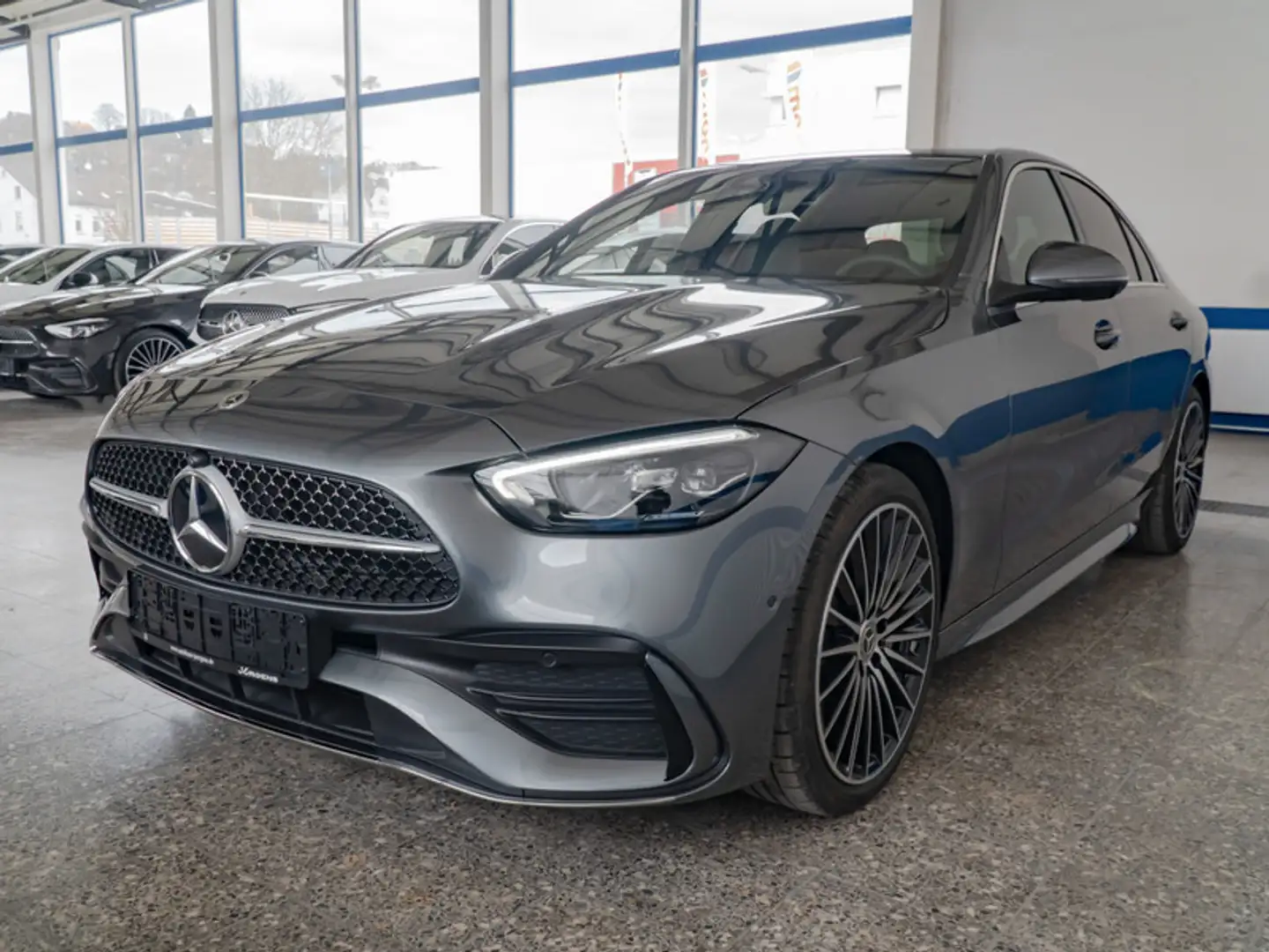Mercedes-Benz C 220 d AMG-Sport/360/Pano/AHK/Distr/Memo/19' Gri - 2