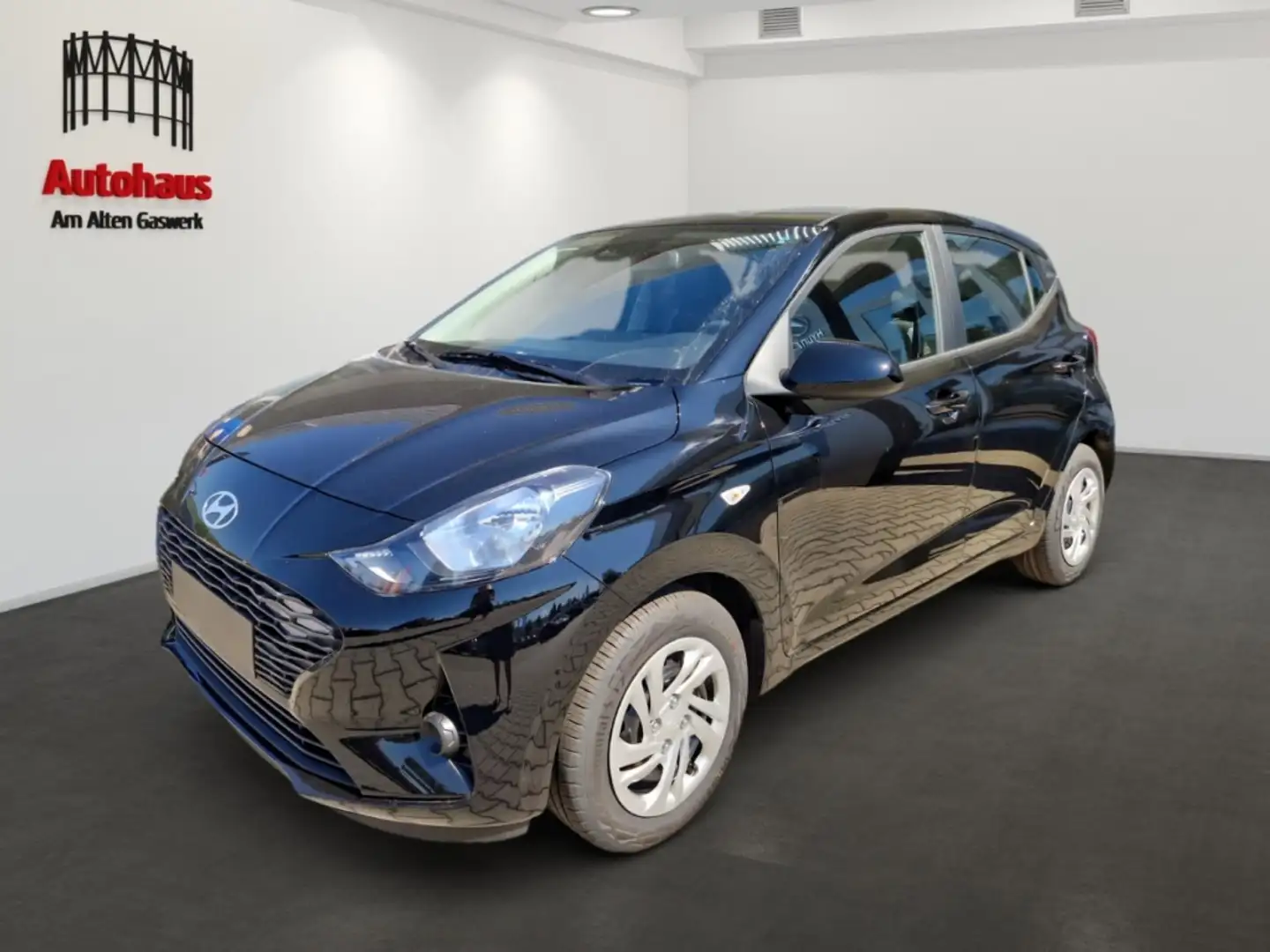 Hyundai i10 KLIMA+TEMPOMAT+ANDROID/APPLE CARPLAY+FERNLICHTASSI Schwarz - 1
