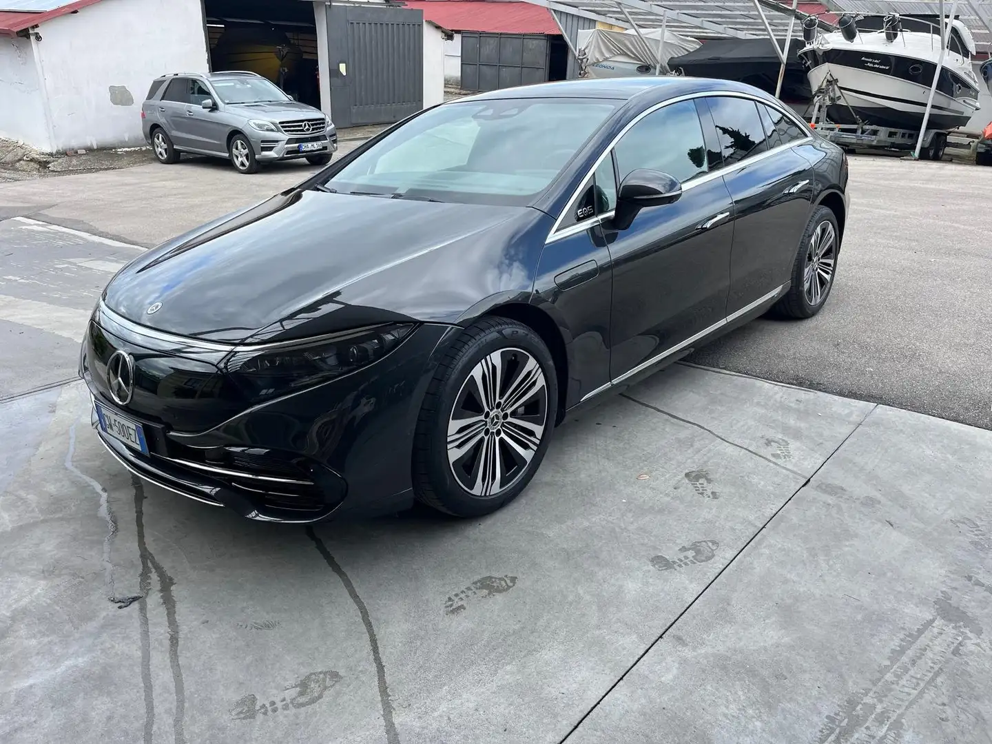 Mercedes-Benz EQS EQS 350 Luxury Grigio - 2