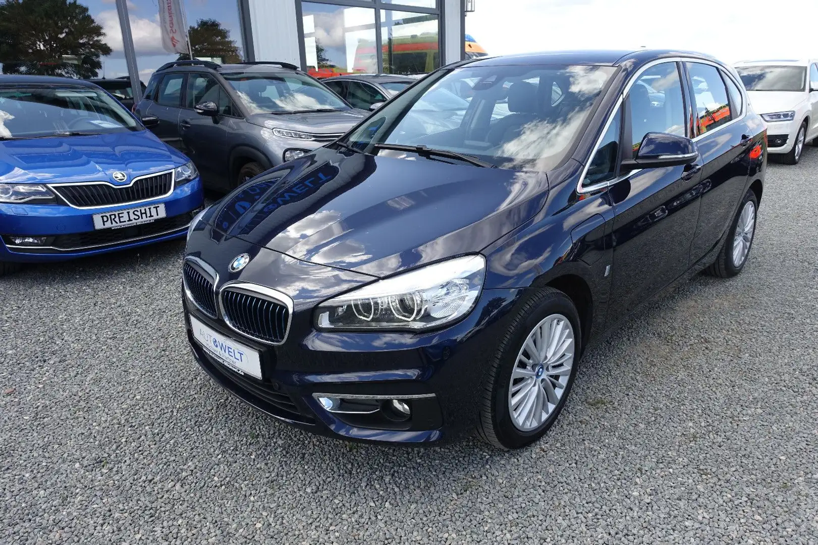 BMW 225 xe iPerformance Aut. KLIMA KAM LED LEDER NAVI Blue - 2