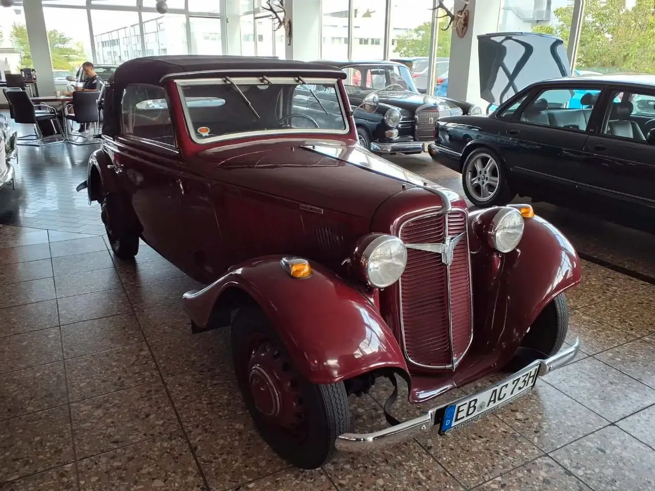 Adler Trumpf Junior 25 Cabrio Karmann Karosserie, foto 6