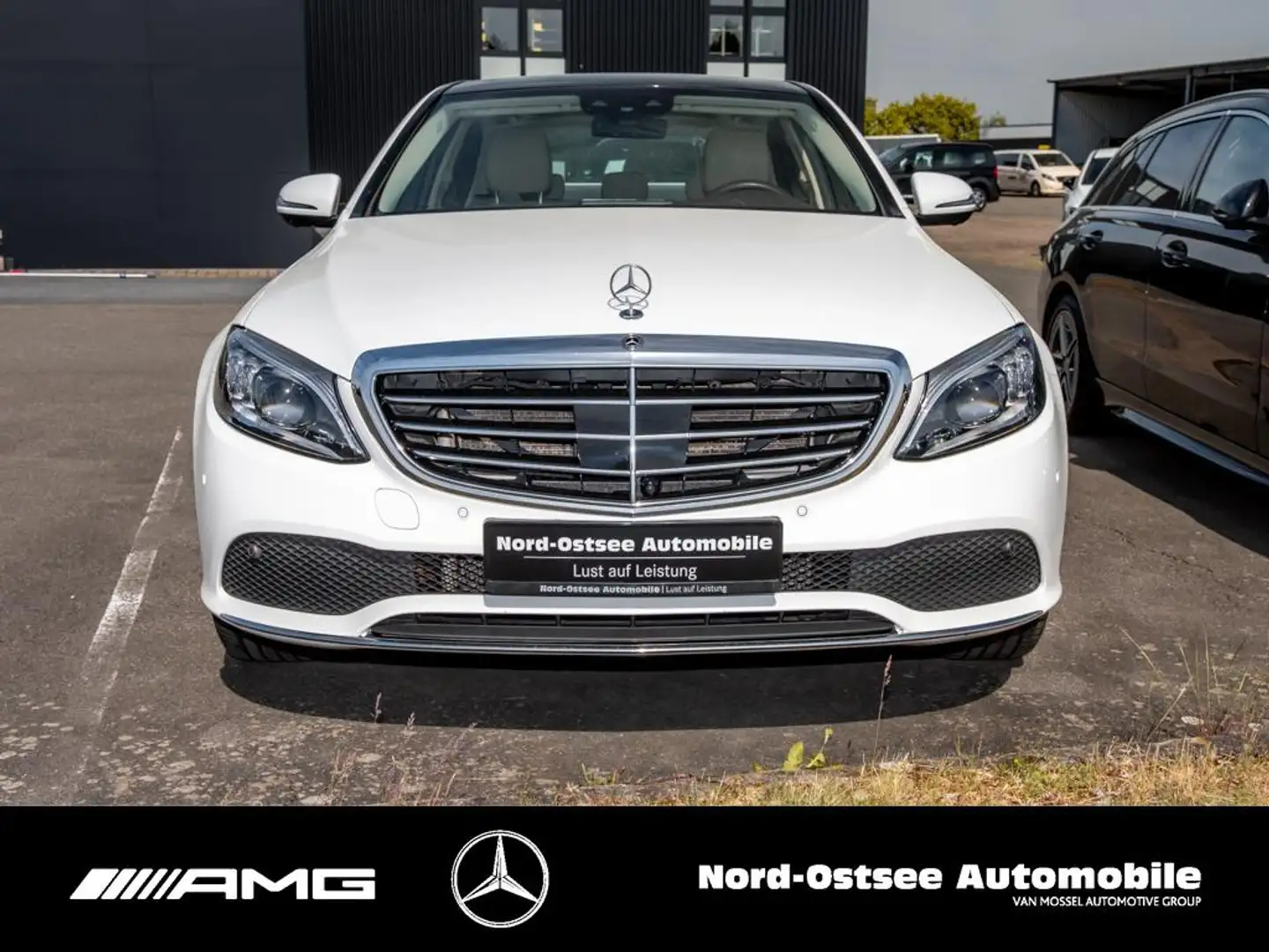 Mercedes-Benz C 300 d 4M EXCLUSIVE STDHZG PANO 360 COMAND BUR Blanc - 2