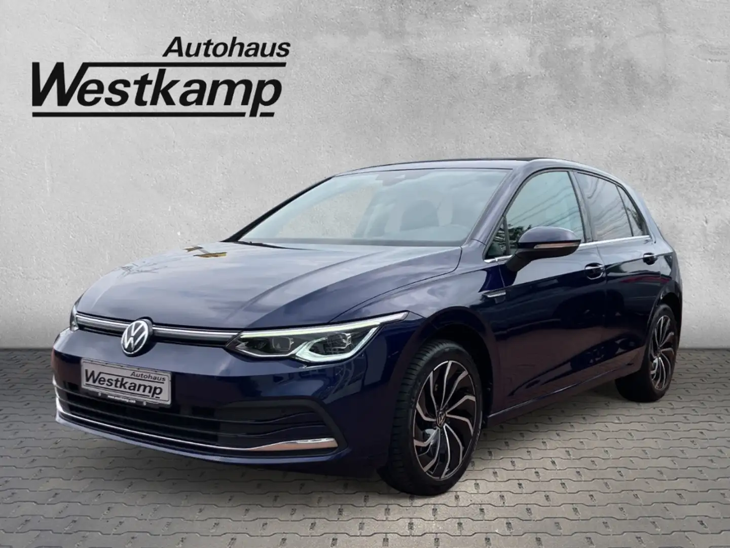 Volkswagen Golf Style 1.5 TSI DSG Led-Plus Navi Blau - 1