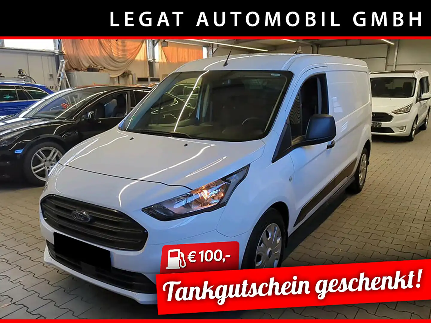 Ford Transit Connect 1,5 EcoBlue L2 *MWST*KAMERA*AUSBAU* Weiß - 1