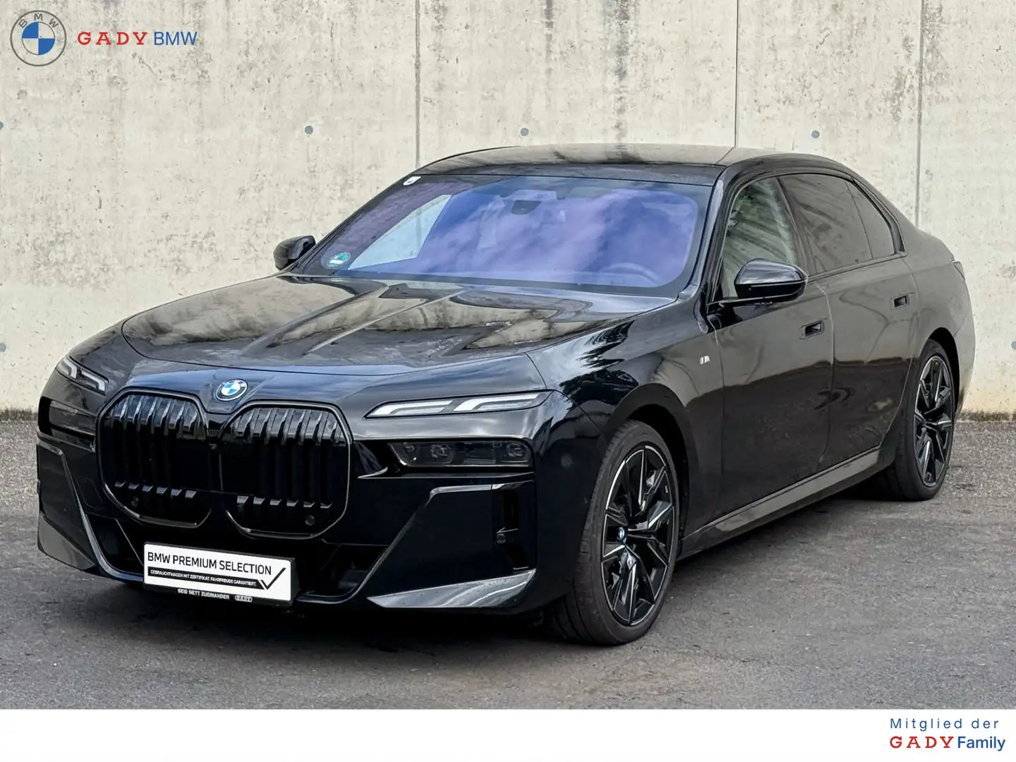 BMW 740 d xDrive Limousine M-Sportpaket Pro Schwarz - 1