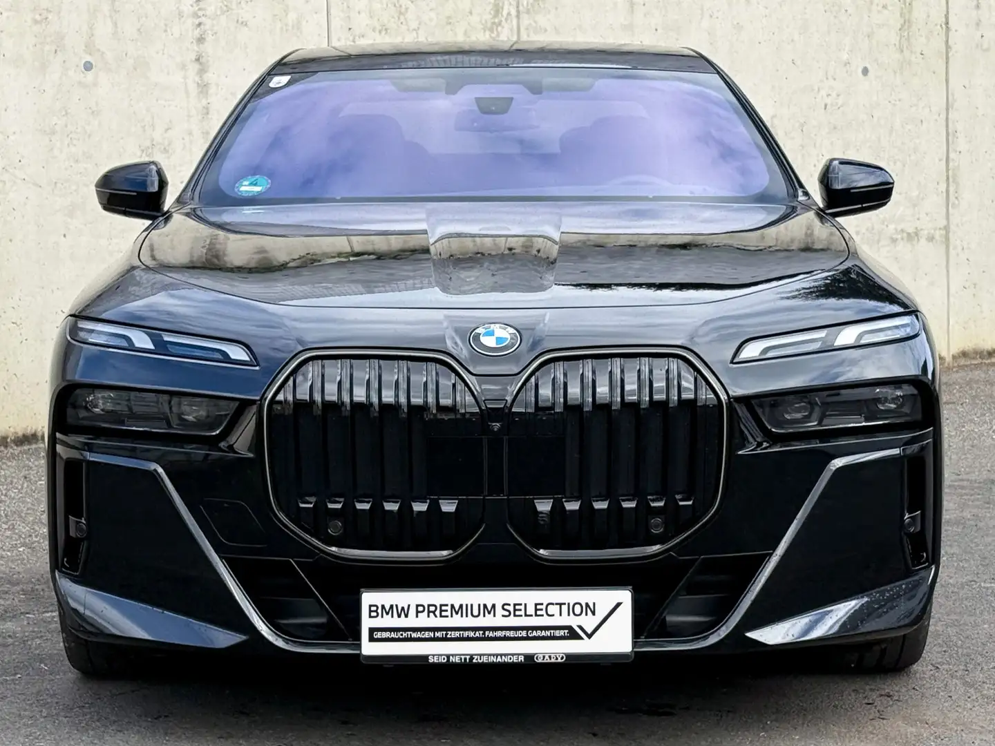 BMW 740 d xDrive Limousine M-Sportpaket Pro Schwarz - 2