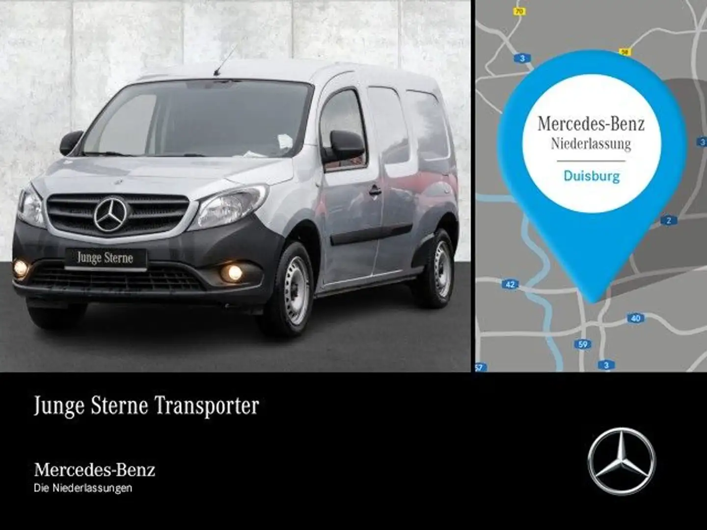 Mercedes-Benz Citan 109 CDI KA XL Klima+Audio+180°Tür+HolzBo Plateado - 1