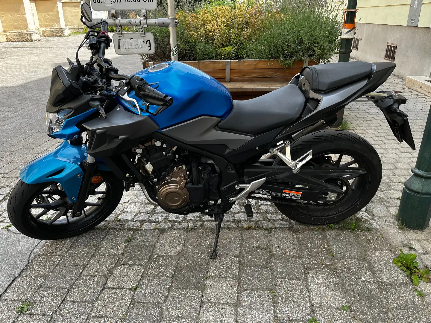 Honda CB 500 Blau - 1