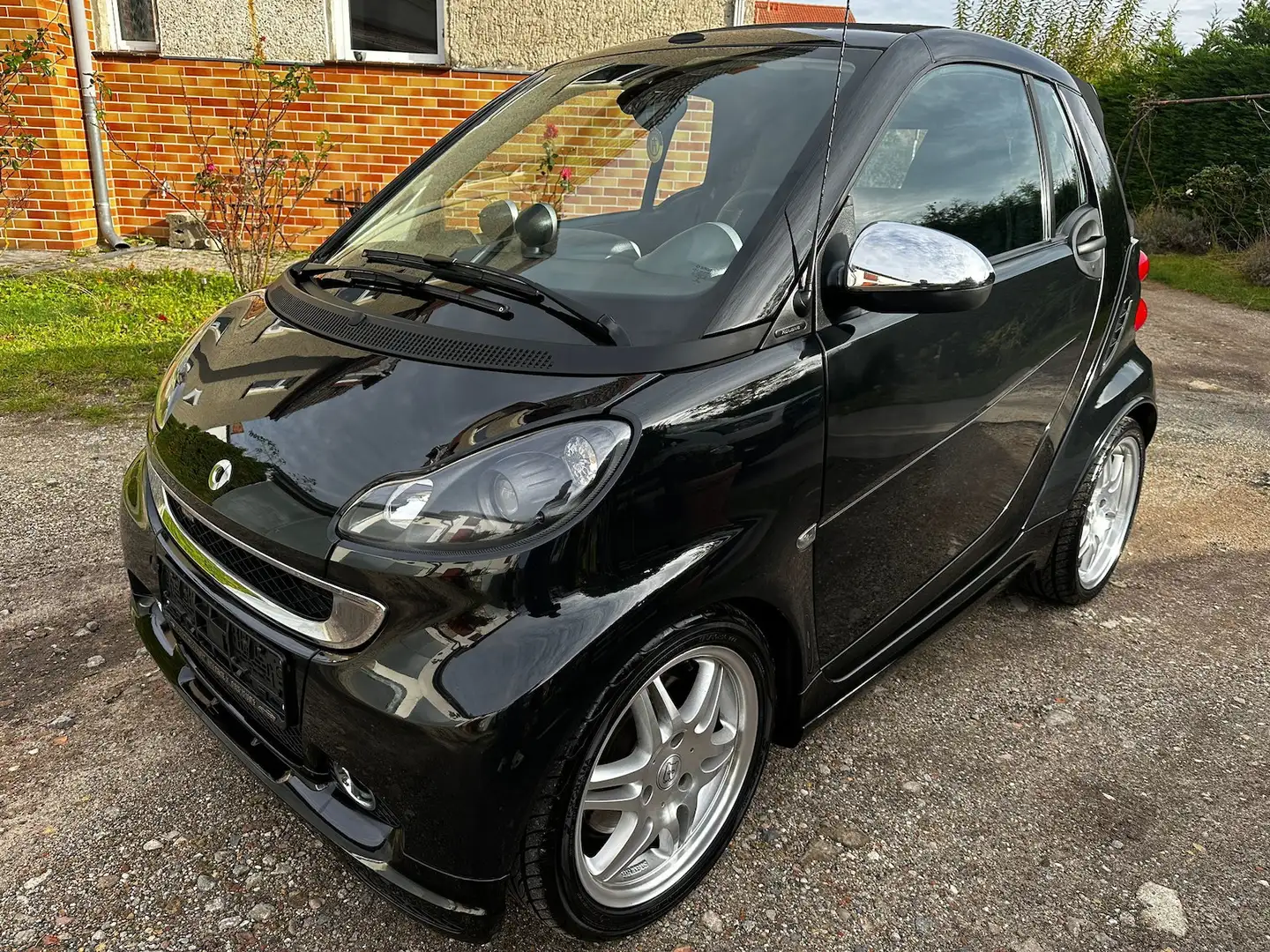 smart brabus cabrio Sport-Paket*Leder*Sitzheiz Schwarz - 1