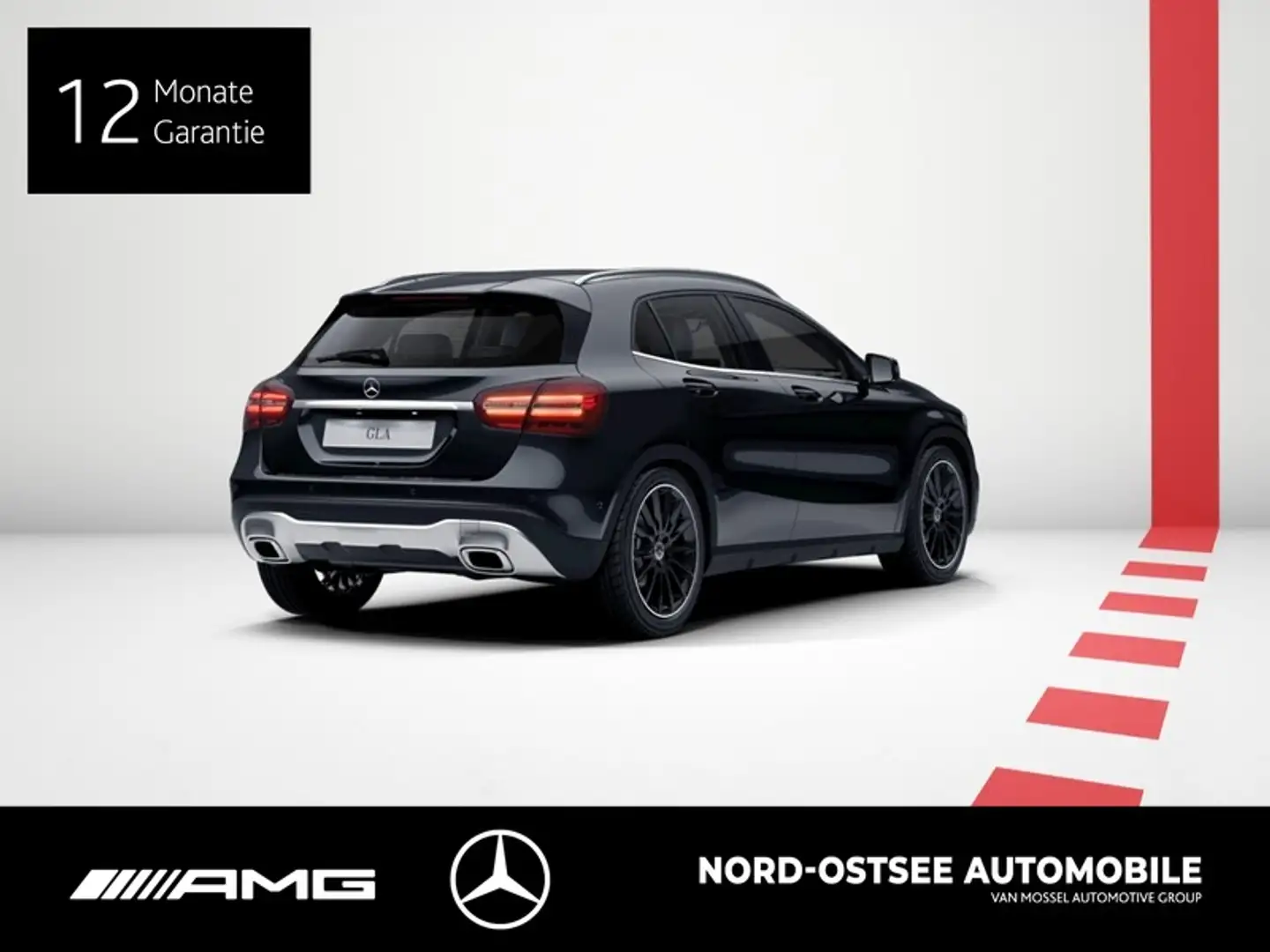 Mercedes-Benz GLA 180 URBAN NAVI SPUR LED SHZ PDC TEMPOMAT Schwarz - 2