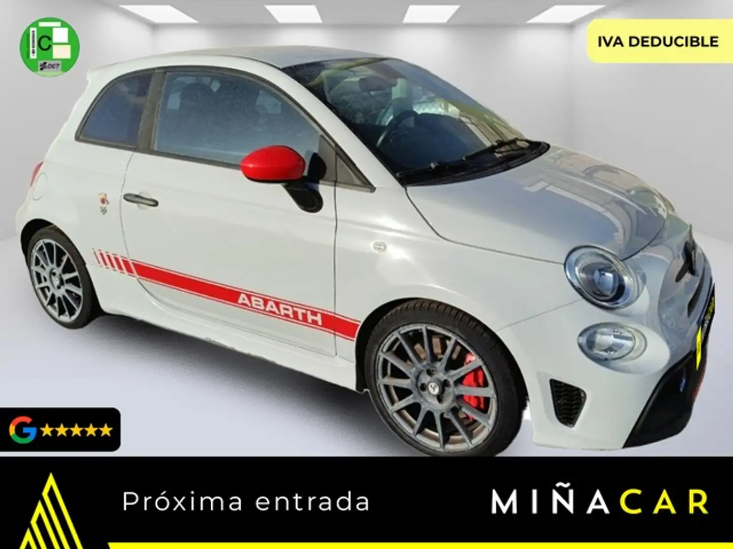 Abarth 595 1.4T JET COMPETIZIONE 180 Gris - 1