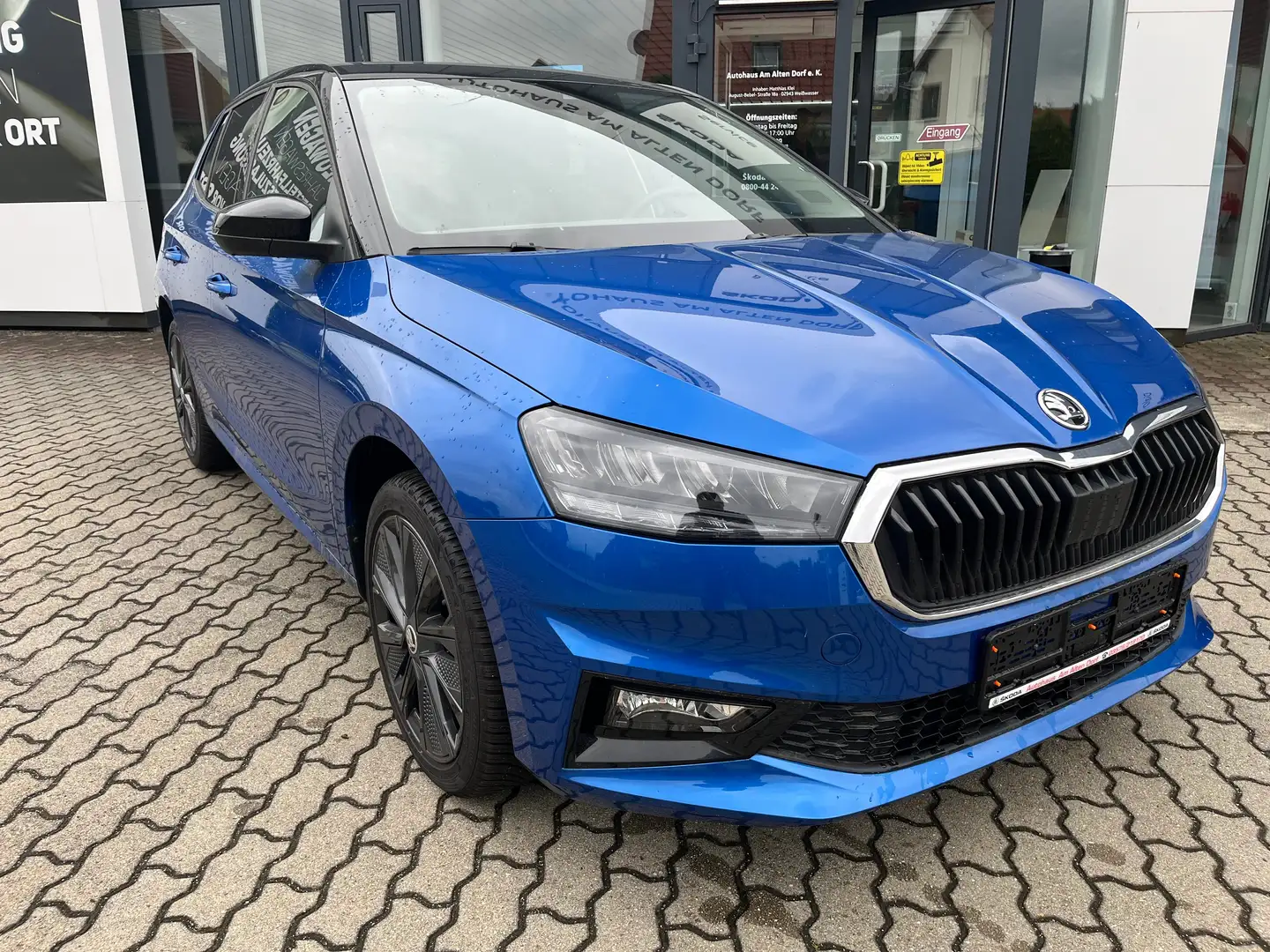 Skoda Fabia Style Blau - 2