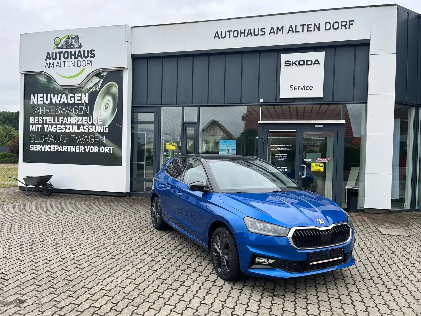 Skoda Fabia Style Blau - 1