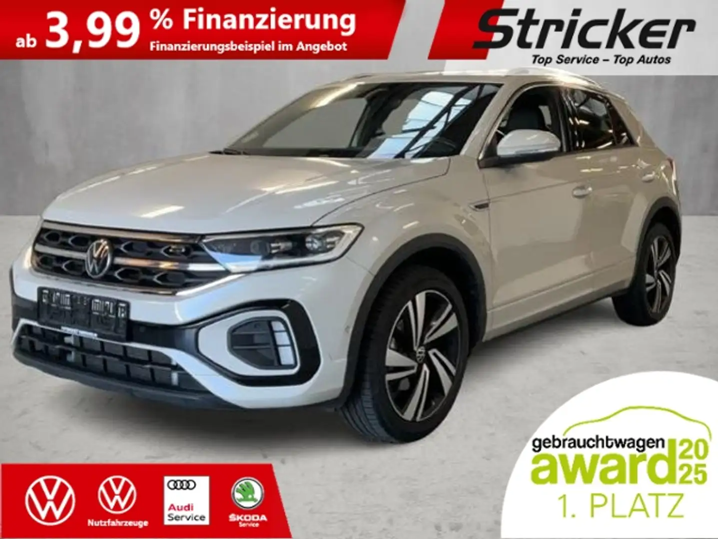 Volkswagen T-Roc R-Line 1.5TSI DSG 249,-ohne Anzahlung Kamera ACC Grau - 2