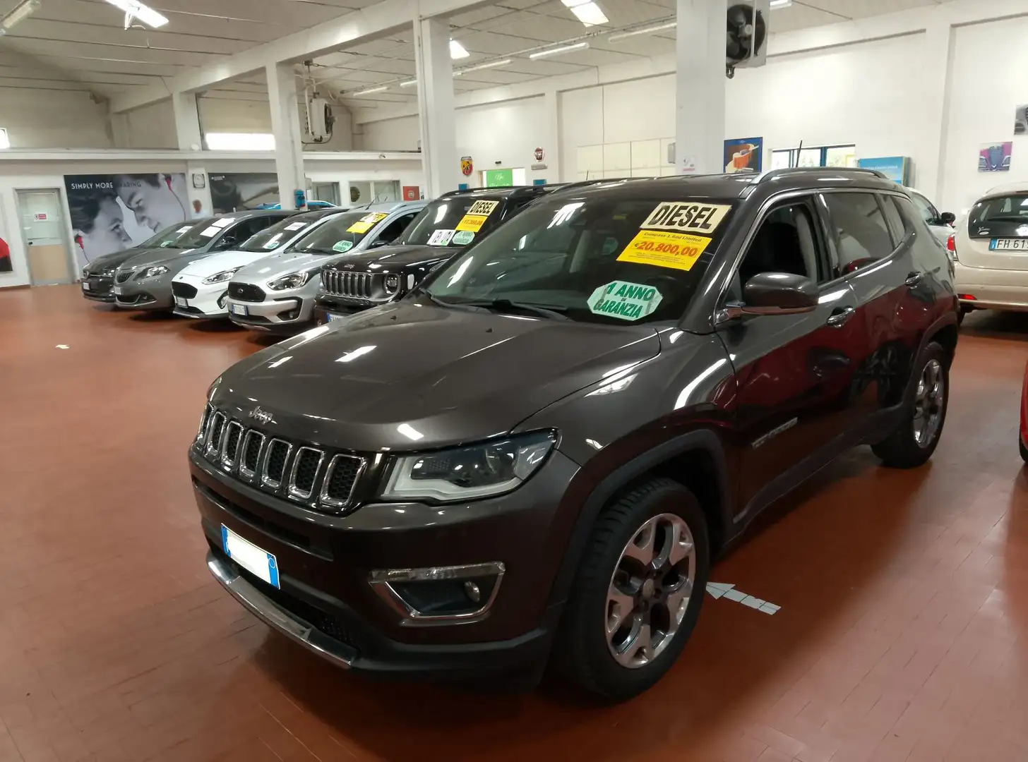 Jeep Compass 1.6 Multijet II 2WD Limited Grigio - 1