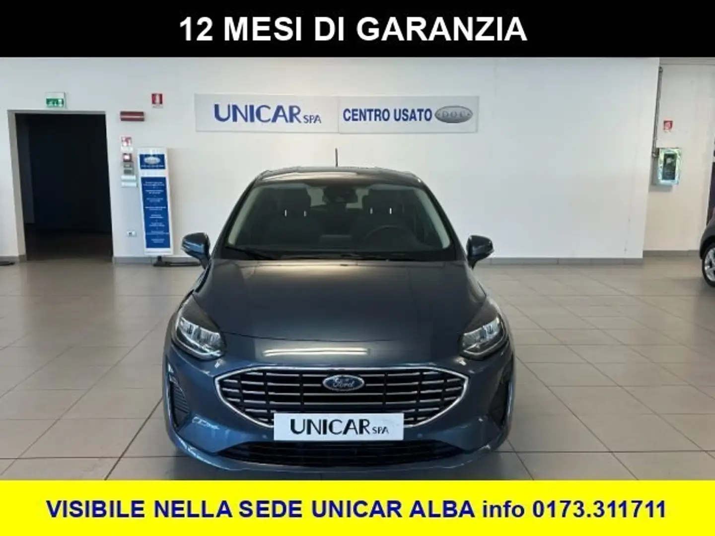 Ford Fiesta 1.100 BENZINA GPL 75 CV TITANIUM + WINTER PACK Blauw - 2