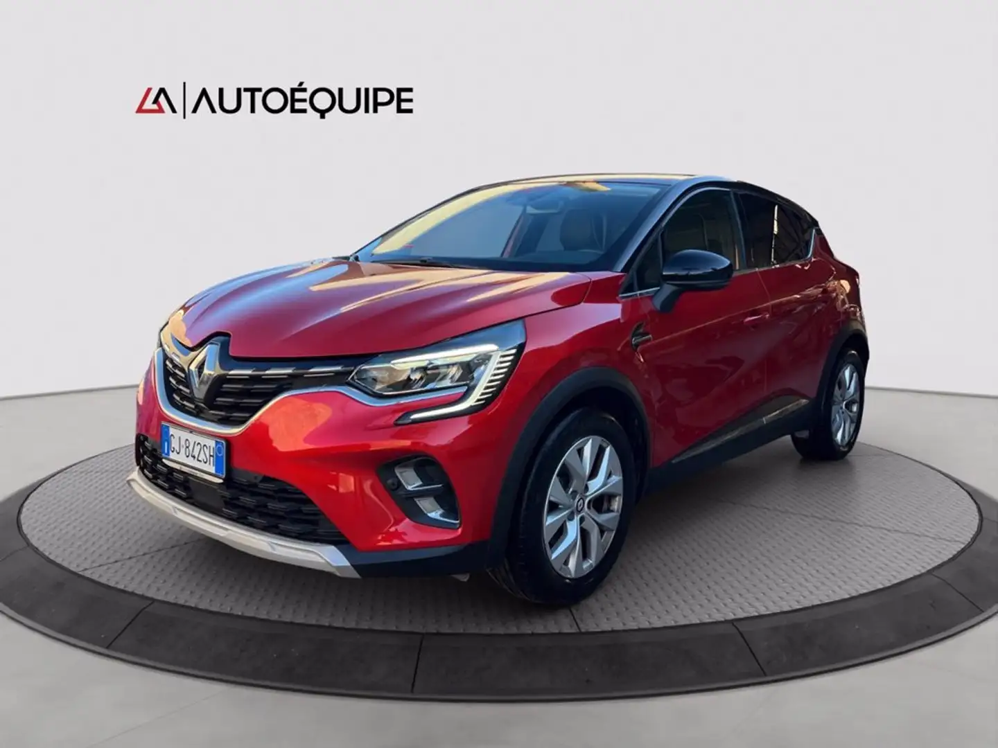 Renault Captur 1.6 E-Tech hybrid Intens 145cv auto Rouge - 1