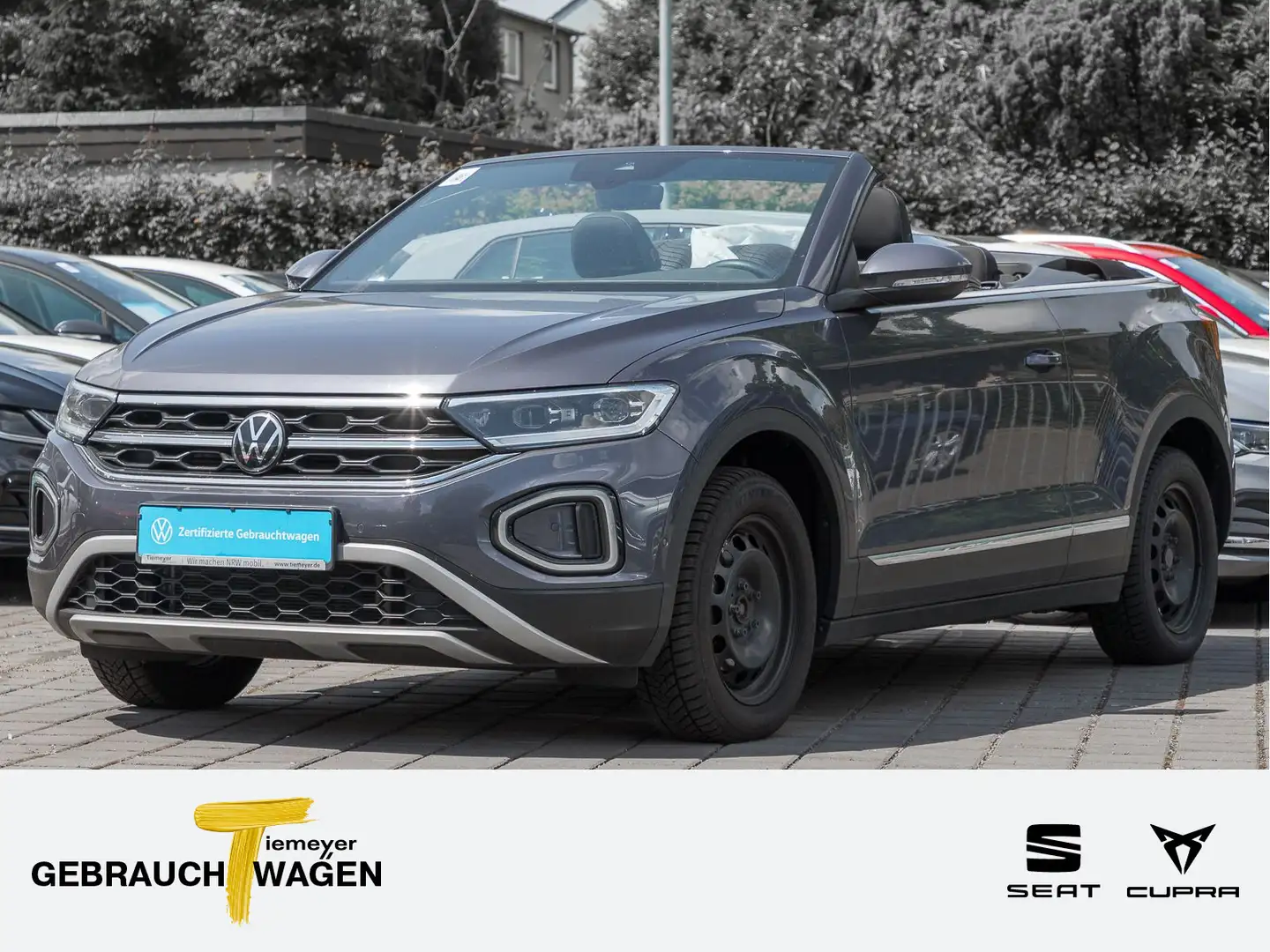 Volkswagen T-Roc 1.5 TSI DSG STYLE LM17 WINTERPKT Grau - 1