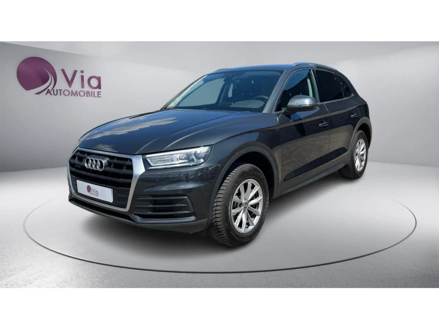 Audi Q5 Quattro 2.0 TDI 190 S-tronic Design - SIEGES CHAUF Gris - 1