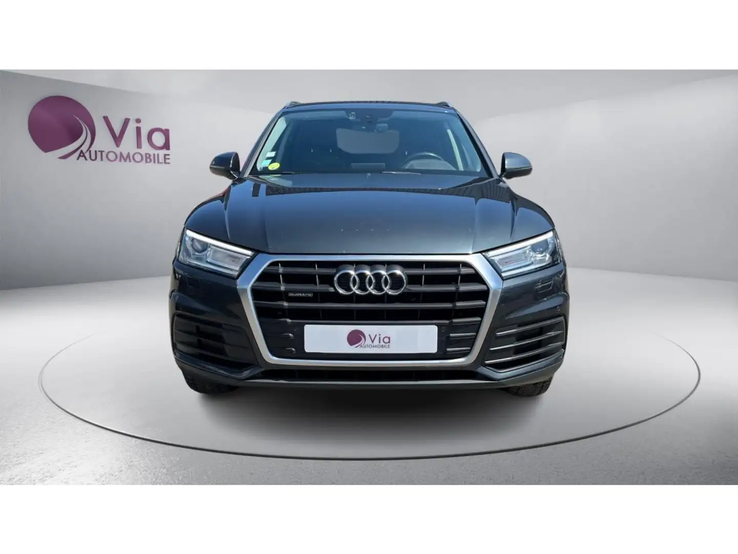 Audi Q5 Quattro 2.0 TDI 190 S-tronic Design - SIEGES CHAUF Gris - 2