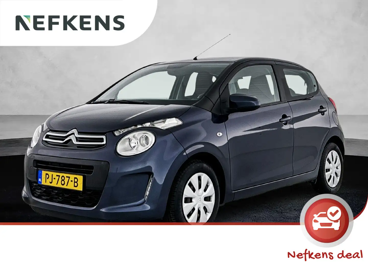 Citroen C1 Feel 68pk | Airco | Elektrische ramen | Centrale p Blau - 1