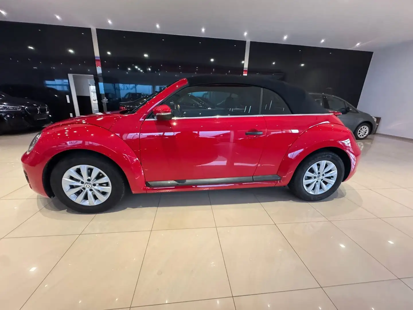 Volkswagen Beetle Cabriolet Start-Stopp*43.000 km *Navi*Pdc Rot - 1