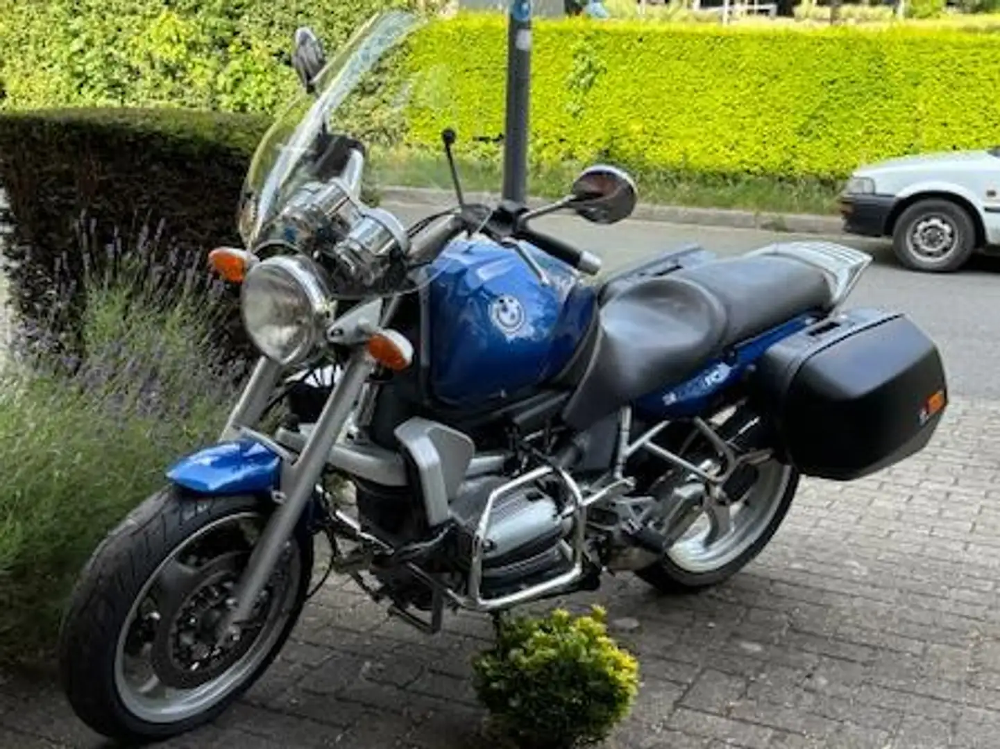 BMW R 1100 R Azul - 2
