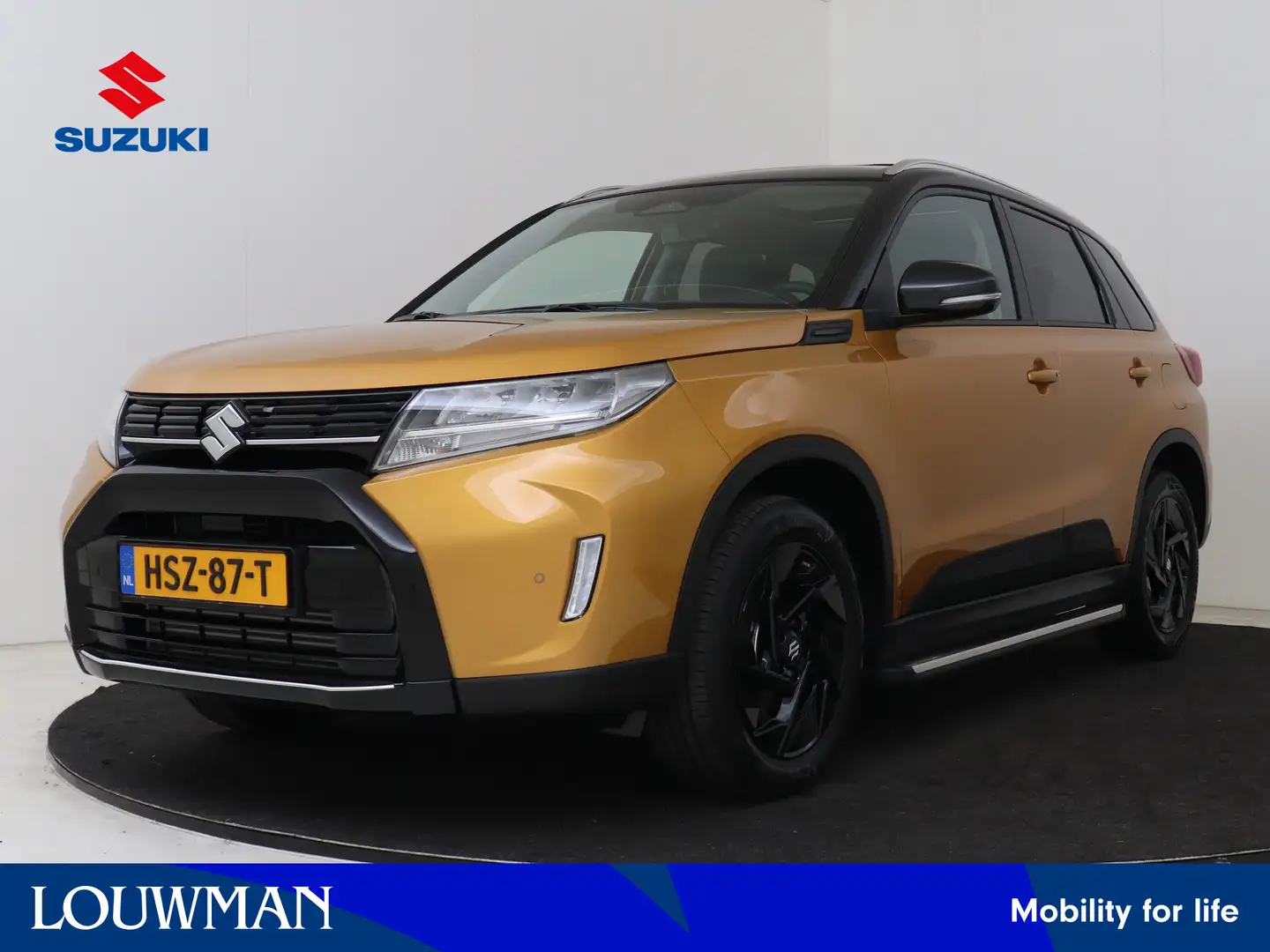 Suzuki Vitara 1.4 Boosterjet Style Smart Hybrid Two Tone Black E Geel - 1