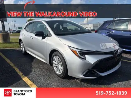 Silver 2026 Toyota Corolla Hatchback Hatchback Automatic